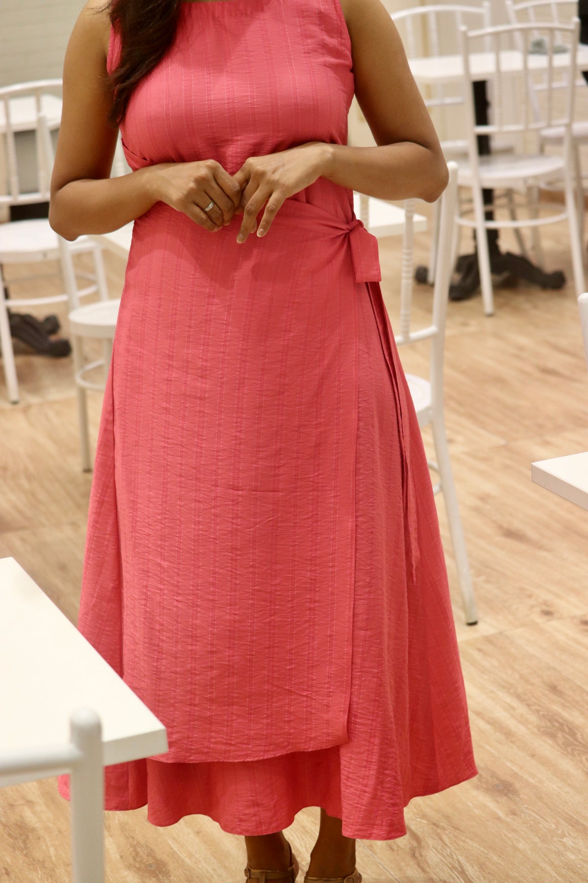 Iraaya - Wrap Tie Maxi Dress