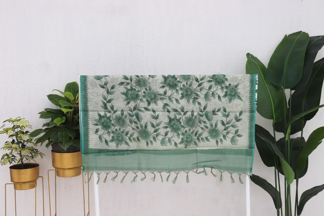 Florel Linen Tissue Saree