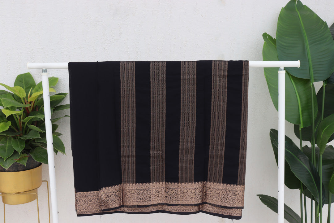 Plain Georgette Saree