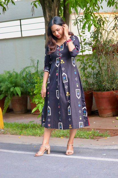 Tulipa - Cotton A-Line Dress