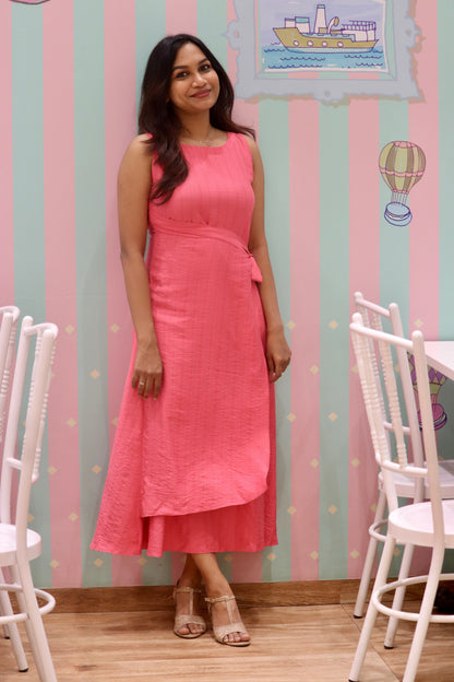 Iraaya - Wrap Tie Maxi Dress