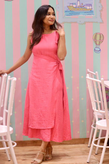 Iraaya - Wrap Tie Maxi Dress