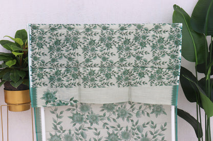 Florel Linen Tissue Saree