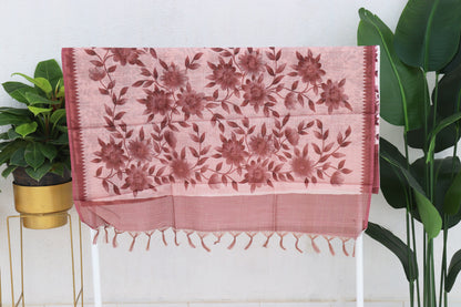 Florel Linen Tissue Saree