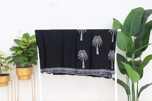 Pure Modal Hand Block Printed Saree
